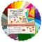 Origami Paper | 350 Origami Paper Kit | Set Includes - 300 Sheets 20 Colors 6x6 | 50 Traditional Japanese Patterns | Origami Book 25 Easy Colored Projects | Kids Crafts | Christmas Gifts for boys 8-12